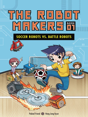 cover image of Soccer Robots vs. Battle Robots